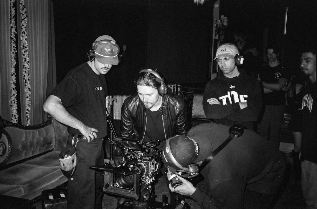vintage television studio