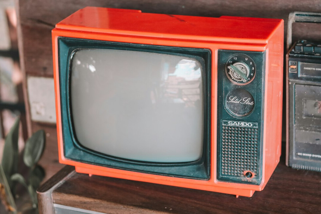 vintage television studio